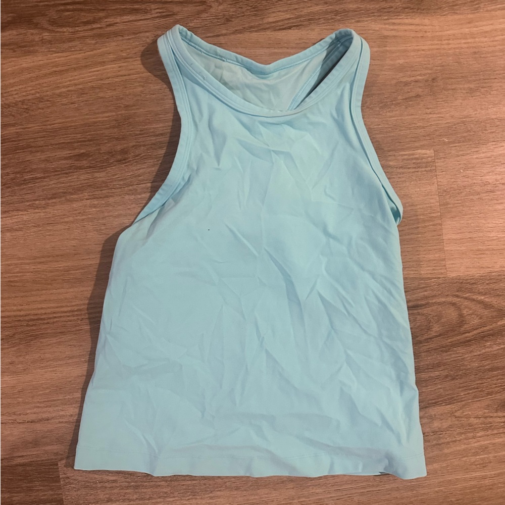 Lululemon Women's Light Blue Sleeveless Top